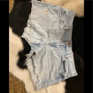 Old bevy jean shorts
